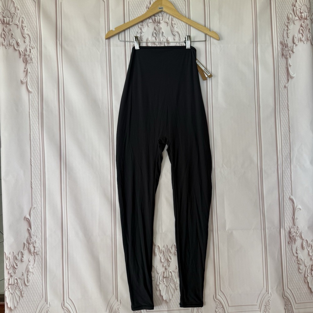 Skims Maternity Fits Everybody High-Waisted Legging Onyx Black Sz Small NWT $66